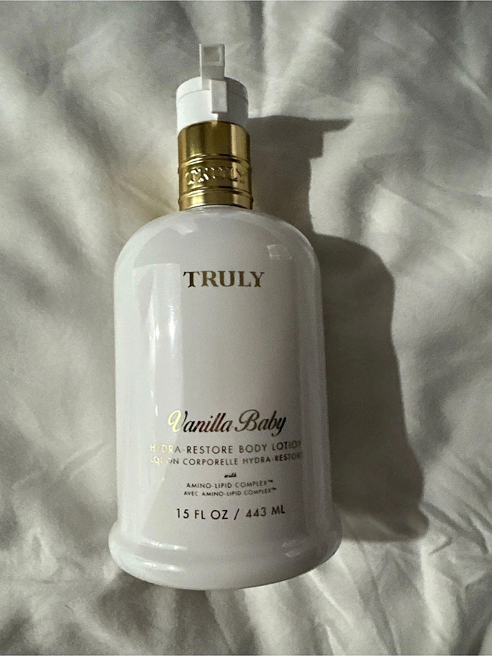 Truly Vanilla Baby Hydra-Restore Body Lotion Body Lotion 15 fl oz NWT